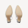 Naisten Balenciaga | Manolo Blahnik -slingback, harmaa plume Naisten Balenciaga | Manolo Blahnik -slingback, harmaa plume