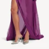 Naisten Balenciaga | Manolo Blahnik -slingback, harmaa plume Naisten Balenciaga | Manolo Blahnik -slingback, harmaa plume
