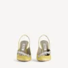 Naisten Balenciaga | Manolo Blahnik -slingback-kengät, limenväriset Naisten Balenciaga | Manolo Blahnik -slingback-kengät, limenväriset