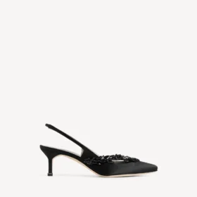 Naisten Balenciaga | Manolo Blahnik -slingback-kengät, mustat