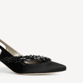 Naisten Balenciaga | Manolo Blahnik -slingback-kengät, mustat