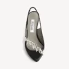 Naisten Balenciaga | Manolo Blahnik -slingback-kengät, mustat Naisten Balenciaga | Manolo Blahnik -slingback-kengät, mustat