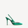 Naisten Balenciaga | Manolo Blahnik -slingback-kengät, väri: grass Naisten Balenciaga | Manolo Blahnik -slingback-kengät, väri: grass