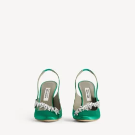 Naisten Balenciaga | Manolo Blahnik -slingback-kengät, väri: grass