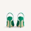 Naisten Balenciaga | Manolo Blahnik -slingback-kengät, väri: grass Naisten Balenciaga | Manolo Blahnik -slingback-kengät, väri: grass
