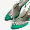 Naisten Balenciaga | Manolo Blahnik -slingback-kengät, väri: grass Naisten Balenciaga | Manolo Blahnik -slingback-kengät, väri: grass