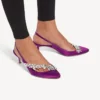 Naisten Balenciaga | Manolo Blahnik -slingback violetissa Naisten Balenciaga | Manolo Blahnik -slingback violetissa