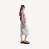 Naisten Balenciaga Sacra Cœur -huppari, medium-istuvuus, vetoketjullinen, vanhan vaaleanpunainen