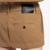 Naisten beige puuvillainen minihame Naisten beige puuvillainen minihame