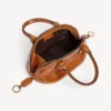 Naisten bolero-keilalaukku mini, vaaleanruskea cowboy