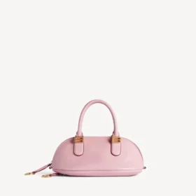 Naisten Bolero-keilalaukku mini, väri rose quartz