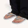 Naisten Cagole-sandaalit, Balenciaga-harmaa/kristalli Naisten Cagole-sandaalit, Balenciaga-harmaa/kristalli