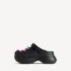 Naisten Crocs™-pistokkaat Jibbitz™ mustana
