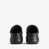 Naisten Crocs™-pistokkaat Jibbitz™ mustana