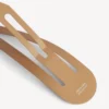 Naisten Holli XXL -klipsisarja, 2 kpl, beige/kiiltävä hopea