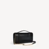 Naisten Hourglass-tyyppinen ketjullinen pochette, musta Naisten Hourglass-tyyppinen ketjullinen pochette, musta