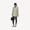 Naisten kaksirivinen trenchcoat vaaleanbeige Naisten kaksirivinen trenchcoat vaaleanbeige