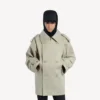 Naisten kaksirivinen trenchcoat vaaleanbeige Naisten kaksirivinen trenchcoat vaaleanbeige