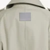 Naisten kaksirivinen trenchcoat vaaleanbeige Naisten kaksirivinen trenchcoat vaaleanbeige