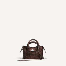 Naisten Le City Bag Mini -laukku vaalean espressonvärisenä