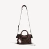 Naisten Le City Bag Mini -laukku vaalean espressonvärisenä