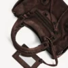 Naisten Le City Bag Mini -laukku vaalean espressonvärisenä