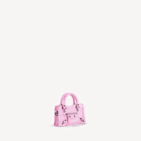 Naisten Le City Bag Nano -laukku kuplivaan vaaleanpunaisena