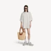 Naisten Le City Basket Medium -kassi, väri natural/camel