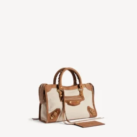 Naisten Le City -laukku, pieni, beige/kamelinvärinen