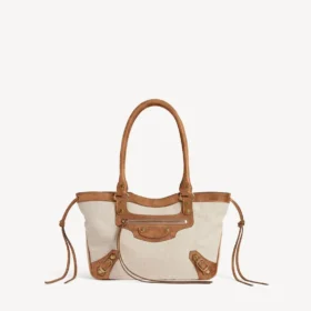 Naisten Le City -rantakassi, pieni, beige/kameli
