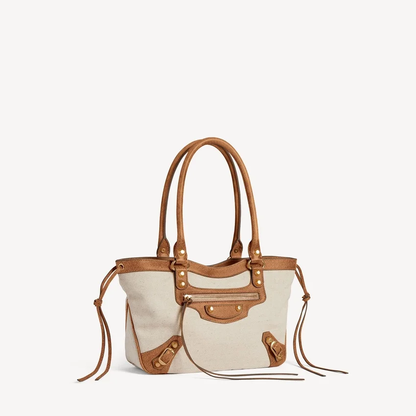 Naisten Le City -rantakassi, pieni, beige/kameli Naisten Le City -rantakassi, pieni, beige/kameli
