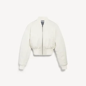 Naisten lyhyt bomber-taki, väri ivory