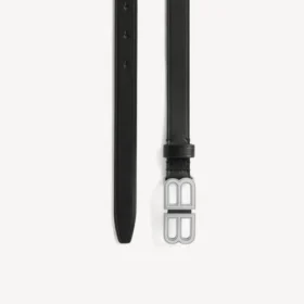Naisten musta BB Hourglass Thin -vyö