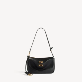 Naisten musta Rodeo-olkapussipochette Naisten musta Rodeo-olkapussipochette