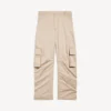Naisten rennot cargo-housut, beige