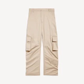 Naisten rennot cargo-housut, beige