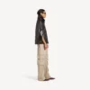 Naisten rennot cargo-housut, beige