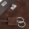 Naisten Rodeo-käsilaukku, keskikokoinen, vaalea espressonvärinen Naisten Rodeo-käsilaukku, keskikokoinen, vaalea espressonvärinen