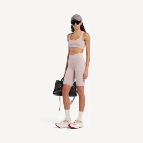 Naisten saumaton techwear-rintaliivi, väri nude