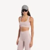 Naisten saumaton techwear-rintaliivi, väri nude