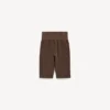 Naisten saumattomat Techwear-pyöräilyshortsit, väri moka Naisten saumattomat Techwear-pyöräilyshortsit, väri moka