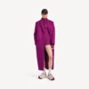Naisten techwear-lyhythihainen bodysuit, violetti/oranssi Naisten techwear-lyhythihainen bodysuit, violetti/oranssi