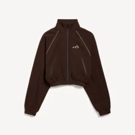 Naisten techwear-verryttelytakki, väri moka