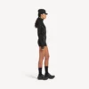 Naisten tekninen lyhythihainen bodysuit, musta Naisten tekninen lyhythihainen bodysuit, musta