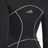 Naisten tekninen lyhythihainen bodysuit, musta Naisten tekninen lyhythihainen bodysuit, musta