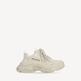 Naisten Triple S -tennarit, beige