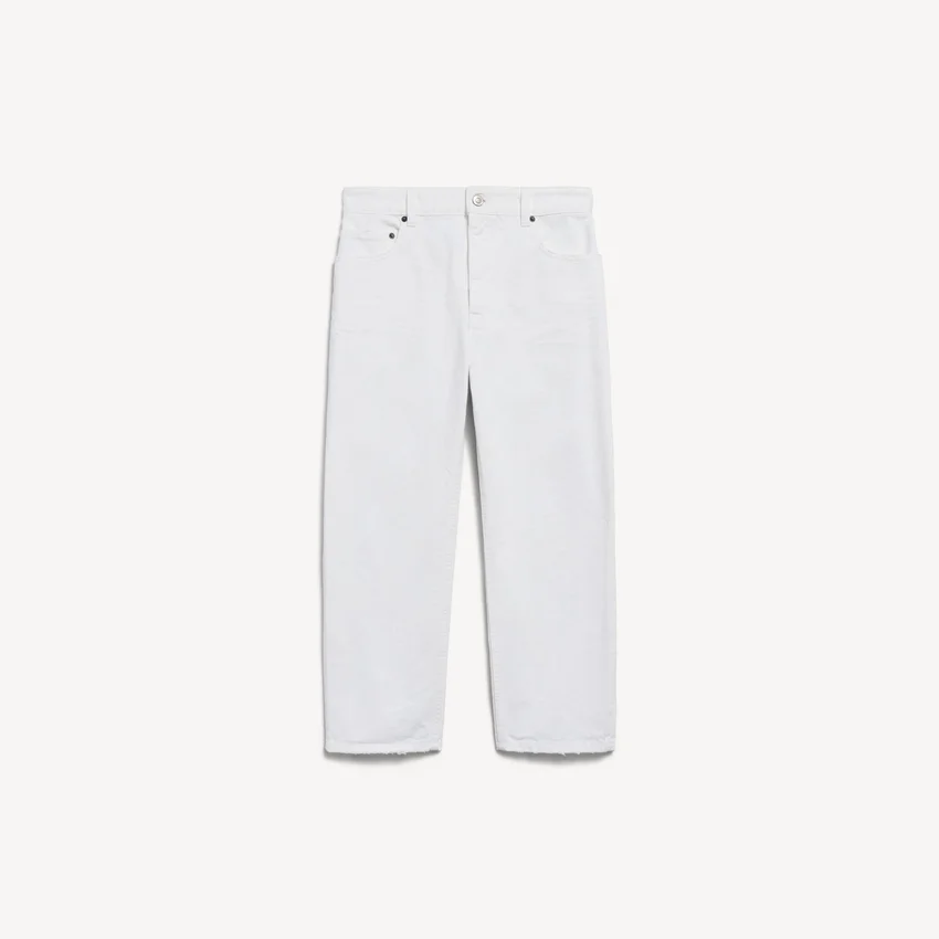 Naisten valkoiset Jackie Capri -housut Naisten valkoiset Jackie Capri -housut