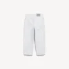 Naisten valkoiset Jackie Capri -housut Naisten valkoiset Jackie Capri -housut