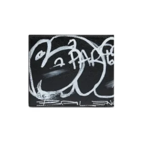 Neliönmuotoinen taitettava graffitilompakko ”Black White” 594549210LH1090