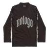 Nologo-pitkähihainen T-paita ”Black Grey” 788244TQVK51200